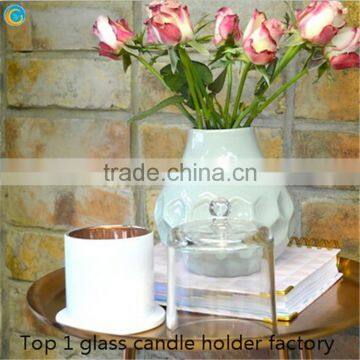 Best Selling Safe Package Glass Cloche Candle photo-5