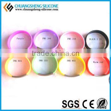 Engravable Stainless Steel Metal Plate Kids Cool Silicone Bracelets photo-6