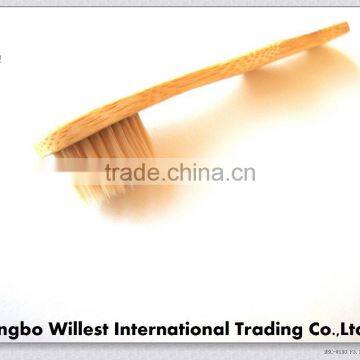 Long Bamboo Handle Toothbrush With Small Head photo-3