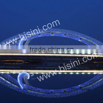 River Landscape Steel Structure Bridge, Metal Construction Decorative Bridge With CAD Design(BF08-Y10004) photo-3