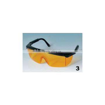 colorful lens safety adjustable leg goggle for workman
