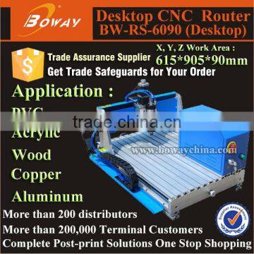 CNC router Aluminum and Copper wood carving high speed engraving machine