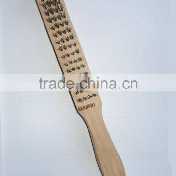 Polishing Steel Wire Brush With Wooden Handle photo-5