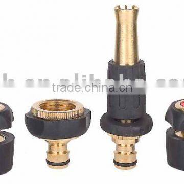 Brass fitting Adapter (4pcs Brass Fitting Set with TPR)