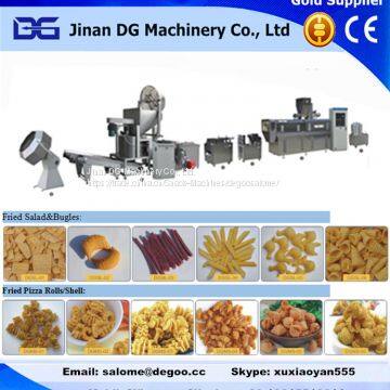 Automatic Corn Cone Bugle Pellet Extruder Machinery Production Plant