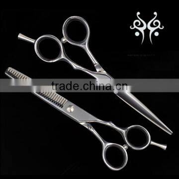 Hair thinning razor edge barber scissors