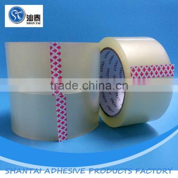 Acrylic good adheive power transparent clear BOPP packing tape for packing