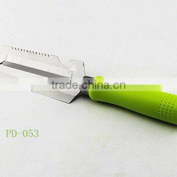 PD-053 Multi Function 4 in 1 peeler knife Fish scraper bottle opener apple peeler corer slicer