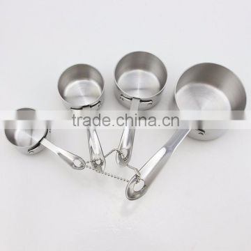 4pcs Stainless Steel High Quality Measuring Cups Set