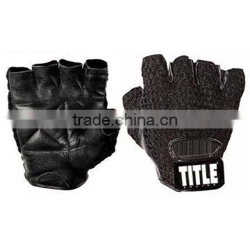 Weight Lifting Gloves Fitness Mitts Genuine Leather Gloves