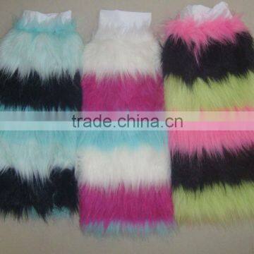 Furry leg warmers wholesale