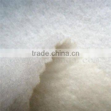 White 4mm PET Needle Punch Non-woven Fabric for Shoes,mattress photo-2