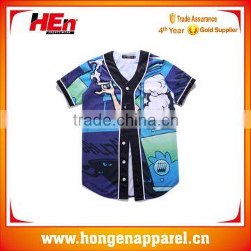 Wholesale Sublimation Online Cheap Custom baseball Jersey