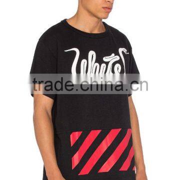 New Item 2017 Cotton Customized Men's Round-neck T Shirt Designs photo-4