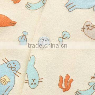 Newborn Baby Romper With Snaps Button 100% Cotton Stripe Long Sleeve Baby Bodysuit photo-2