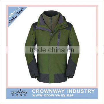 activity windstopper military ski jacket for men