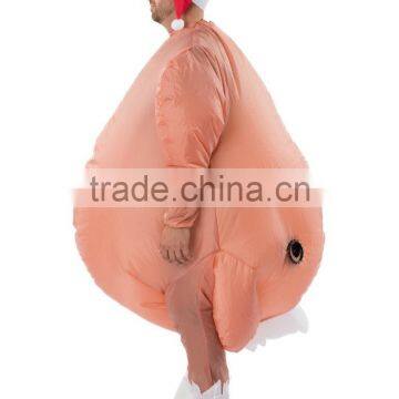 Adult Inflatable Christmas Roast Turkey Costume photo-2