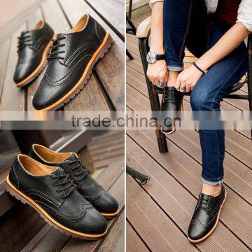 MS1018 New Style 2017 Man Casual Shoes Retro Men Lace Shoes