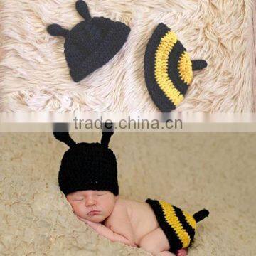 Various Infant Sweater Bees Style for Hand Made Crochet Baby Playsuit photo-3