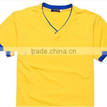 Wholesale Short Sleeve Custom Polo V-neck T-shrts for Summer photo-5