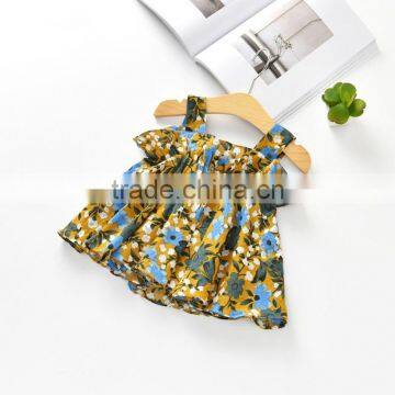 S33561W 2017 Summer Baby Girls Blouse Child Tutu Ruffles Sleeveless Girl Tops photo-3