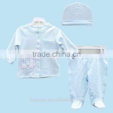 Spring Autumn 3PCS/Set Newborn Infant Baby Boy Girl Suits photo-6