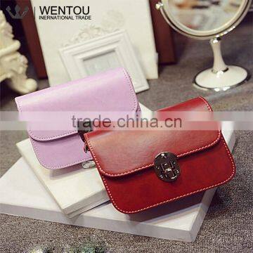 New Design Fashion Girls Leather Satchel photo-6