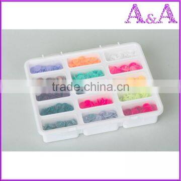 Wholesale Cheap 150 Sets T5 Plastic Snap Bulk Buttons Fastener photo-4