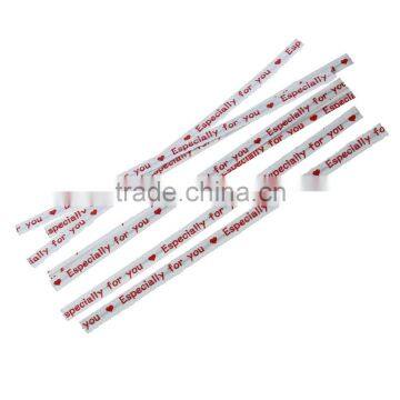 Wholesale White " Especially for You " Kraft Brown Paper Twist Ties photo-2