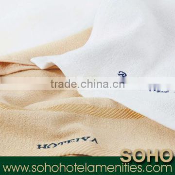 100% Cheap white Cotton hotel bath towel