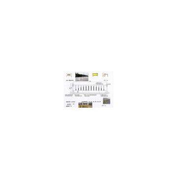 metal traffic barrier system   A-02