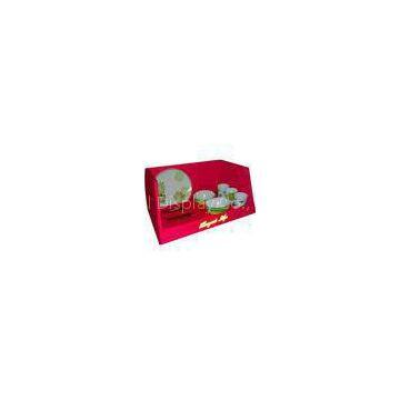 Counter pop Cardboard Countertop Displays Stand cases for dishes , plates showcased