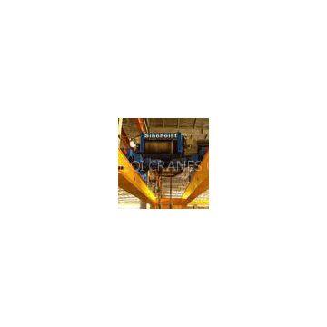 Standard Remote Control Double Girder Crane 50 Ton , Overhead Crane Systems