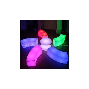 LED Arc-shaped Snake Chair