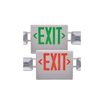 LX-7603LG/R UL LED Exit Sign/Emergency Light Combo