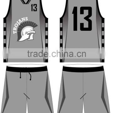 Sublimated Basket Ball Uniforms Made with top quality fabric 100% polyester and fully customized