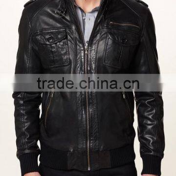 Mens leather Good quality cowhide leather jackets