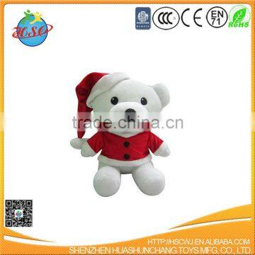 2017 Christmas white bear for promotion and gift