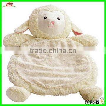 lovely plush lamb baby play mat