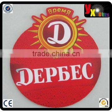 OEM Company Logo printing cardboard paper coasters/sexy animal and women picture