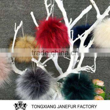 Cheap price faux fur ball wholesale fur pompom ball