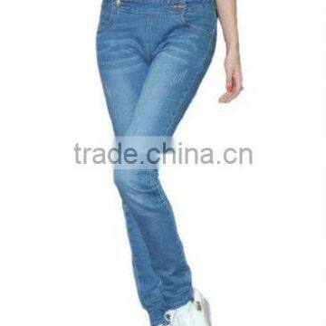 2016 New Arrival High Waist Women Casual Jeans,Latest Ladies Jeans Top Designs Women Casual Pants