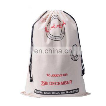 high quality canvas christmas gift Santa Sacks