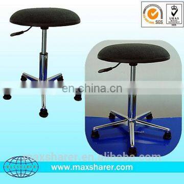 Lower Price high quality antistatic round chair ESD cleanroom Fabric Stool B0314