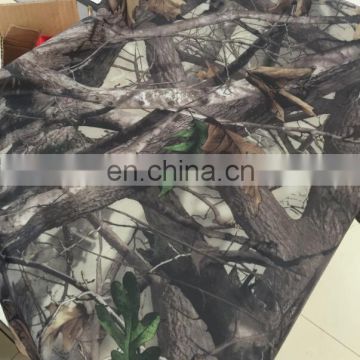 600D real tree printing tear resistance fabric