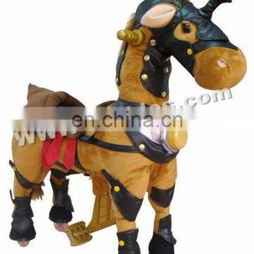 Horse walking plush animal none electric animal car