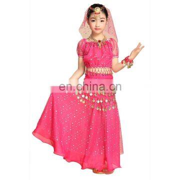 BestDance girls belly dance costume set cosplay costume clothes set chiffon dress wear OEM