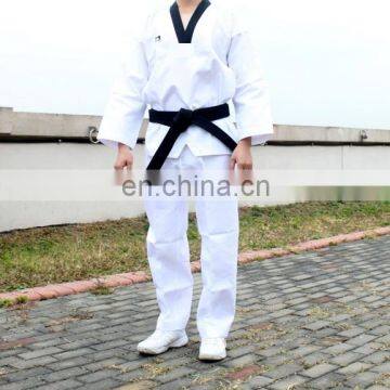 wholesale Taekwondo Uniforms - White Super Light Material Martial Arts Taekwondo Uniform/custom made