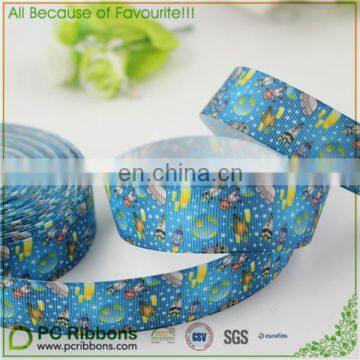 Robert planet design tape alien theme grosgrain ribbon for fancy garment