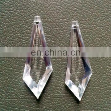 Clear Color Sword Acrylic Pendant For Chandelier Parts